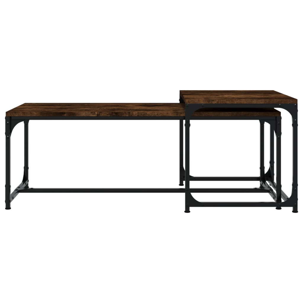 Coffee Tables 2 Pcs Engineered Wood
