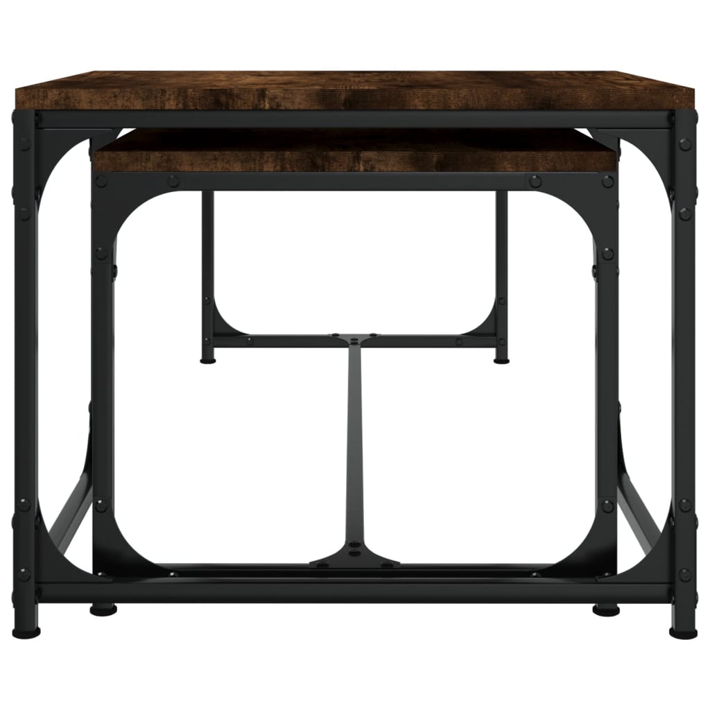 Coffee Tables 2 Pcs Engineered Wood