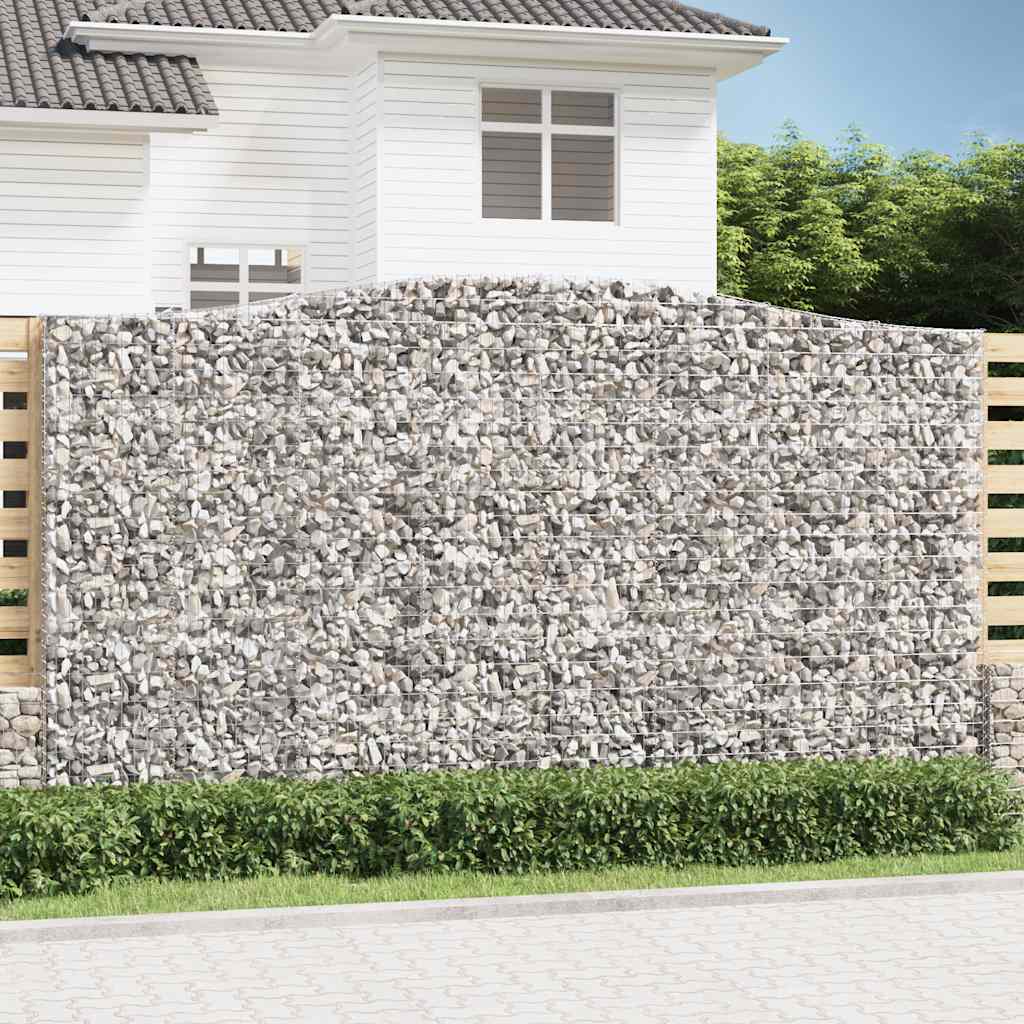 Arched Gabion Basket Galvanised Iron
