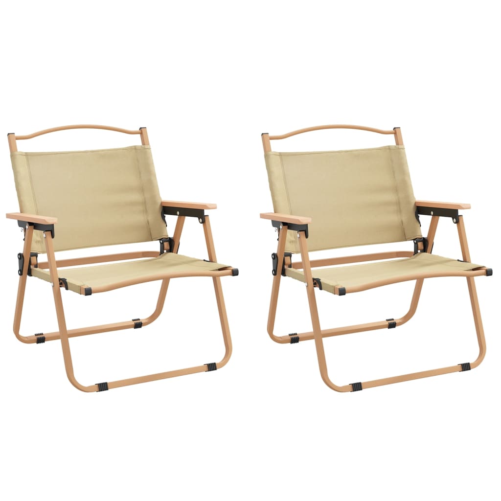 Camping Chairs 2 Pcs 54X43X59Cm Oxford Fabric