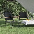 Camping Chairs 2 Pcs 54X43X59Cm Oxford Fabric