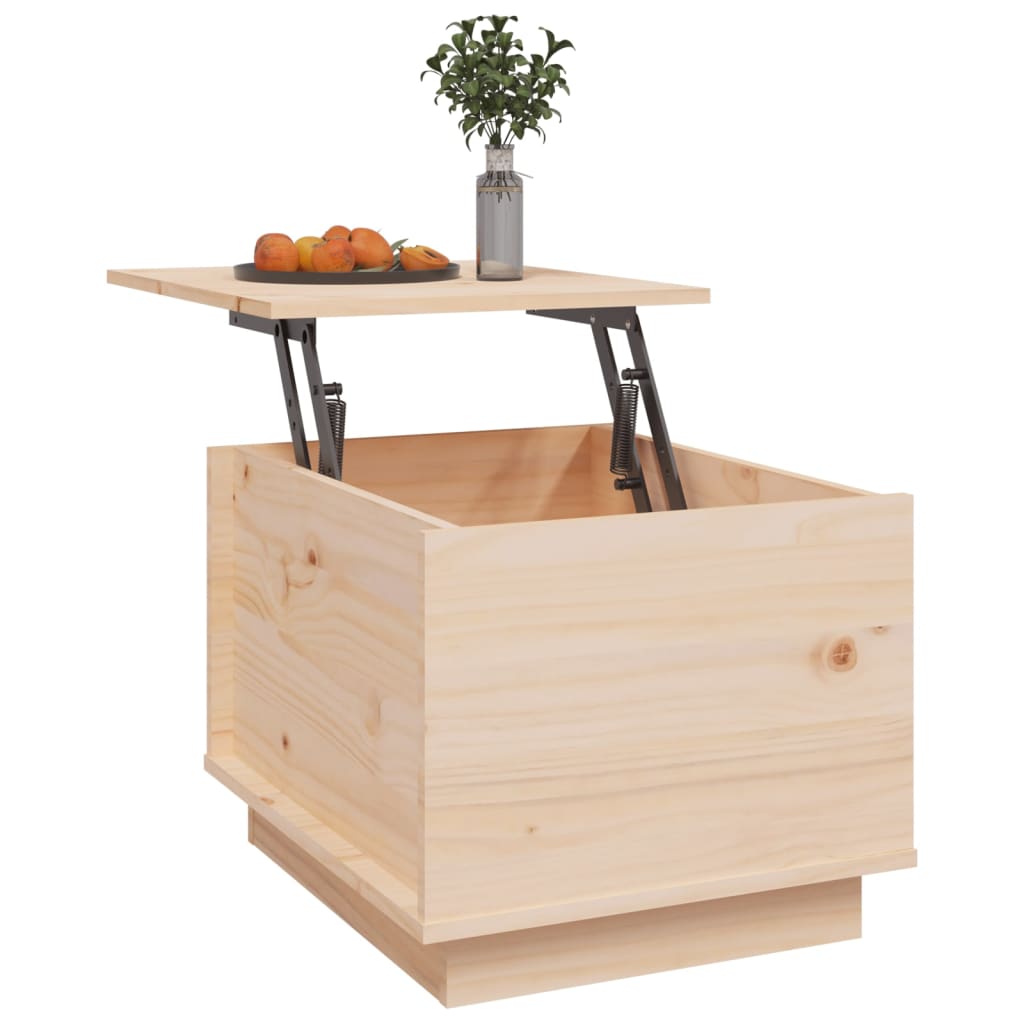Coffee Table 40X50X35 Cm Solid Wood Pine