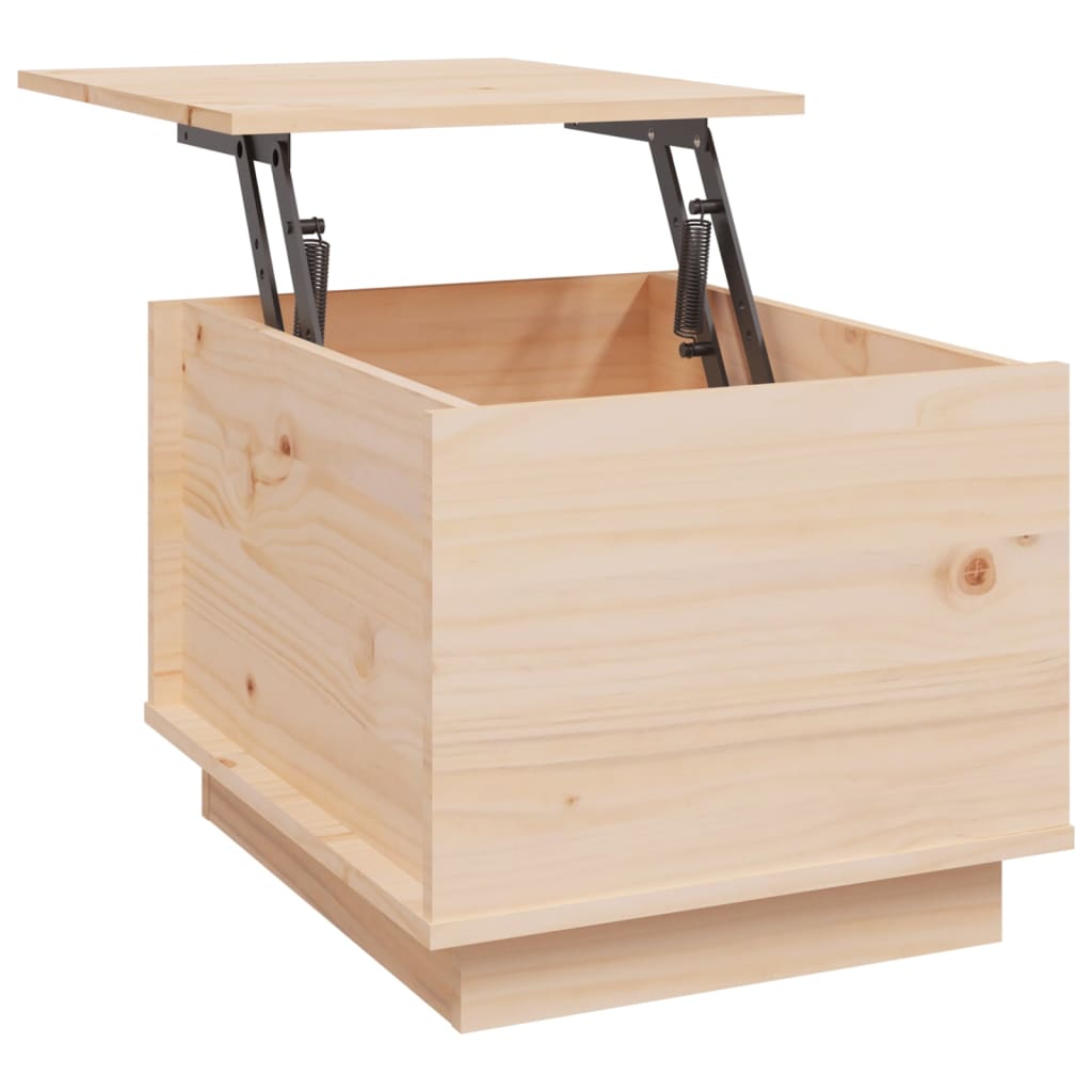Coffee Table 40X50X35 Cm Solid Wood Pine