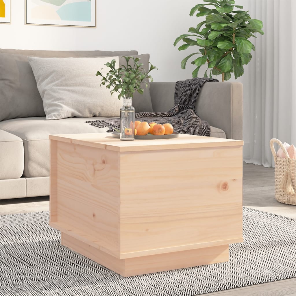 Coffee Table 40X50X35 Cm Solid Wood Pine