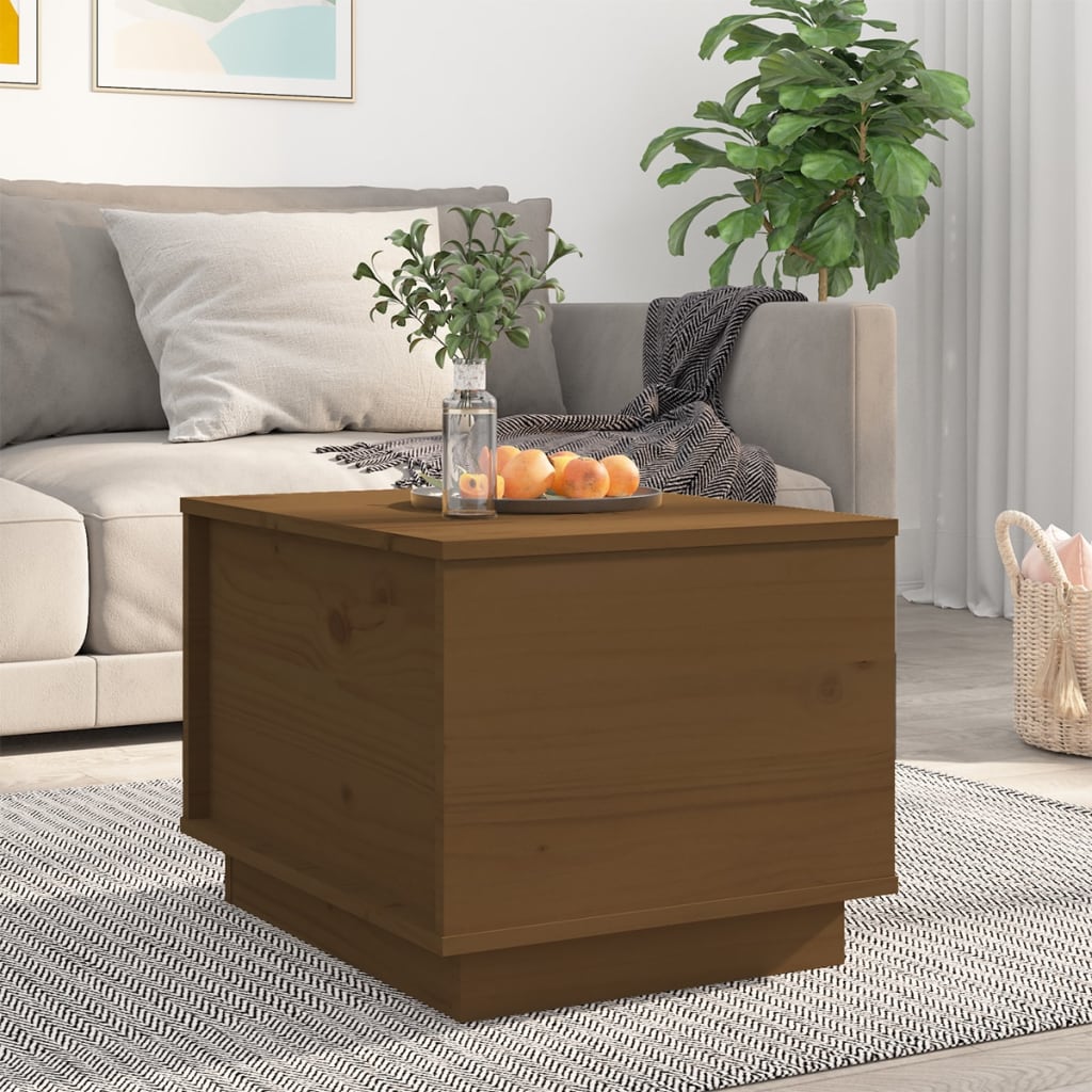 Coffee Table 40X50X35 Cm Solid Wood Pine