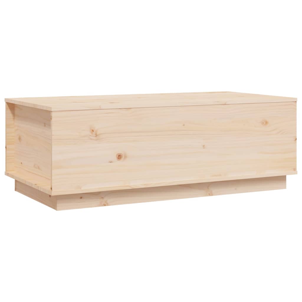 Coffee Table 100X50X35 Cm Solid Wood Pine