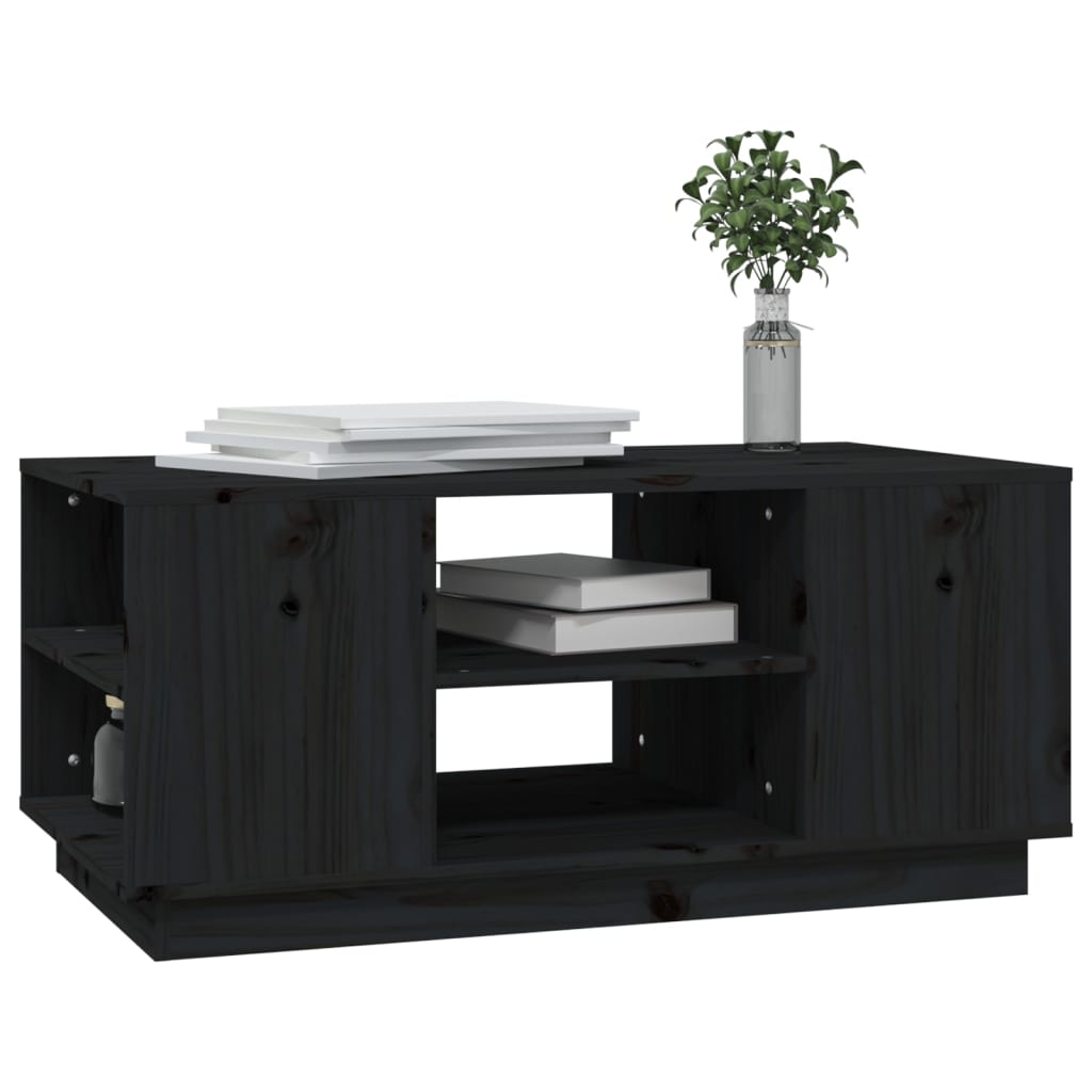 Coffee Table 90X49X40.5 Cm Solid Wood Pine