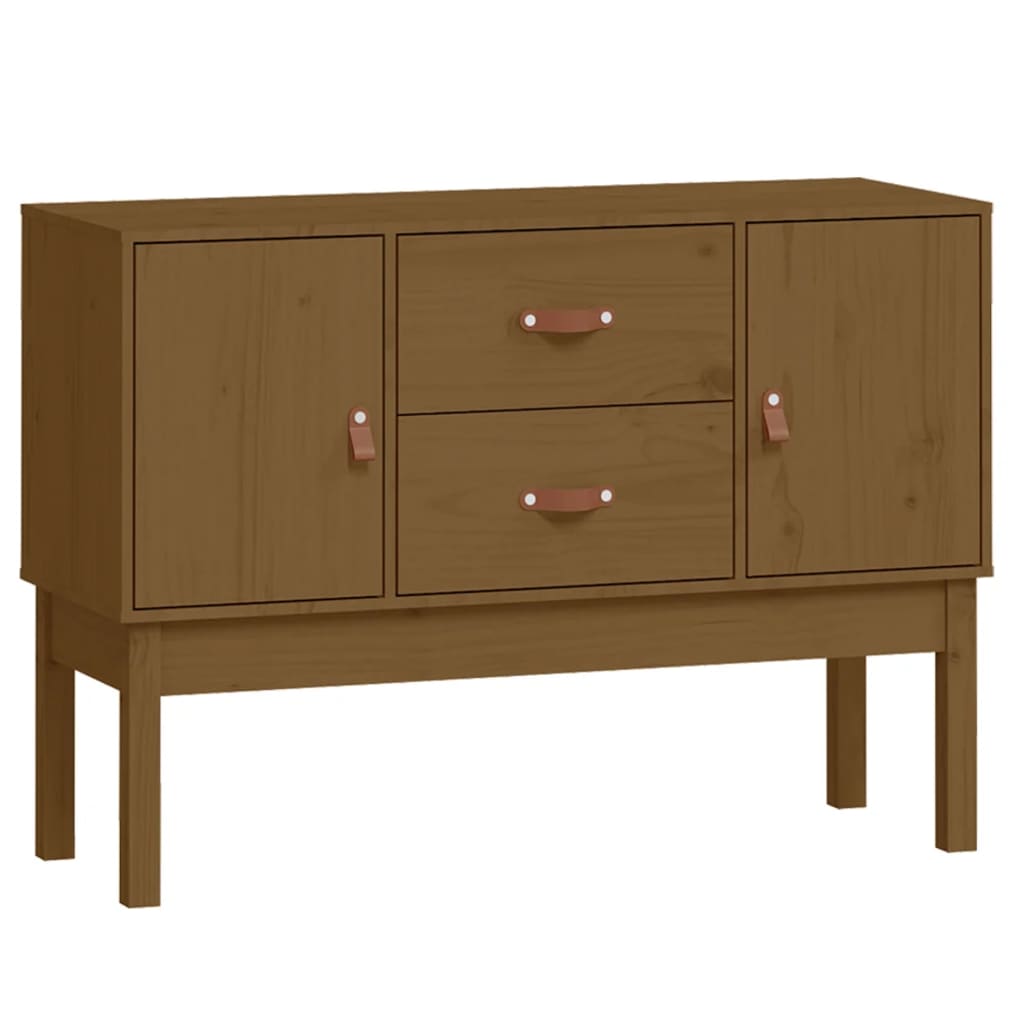 Sideboard 110X40X78 Cm Solid Wood Pine