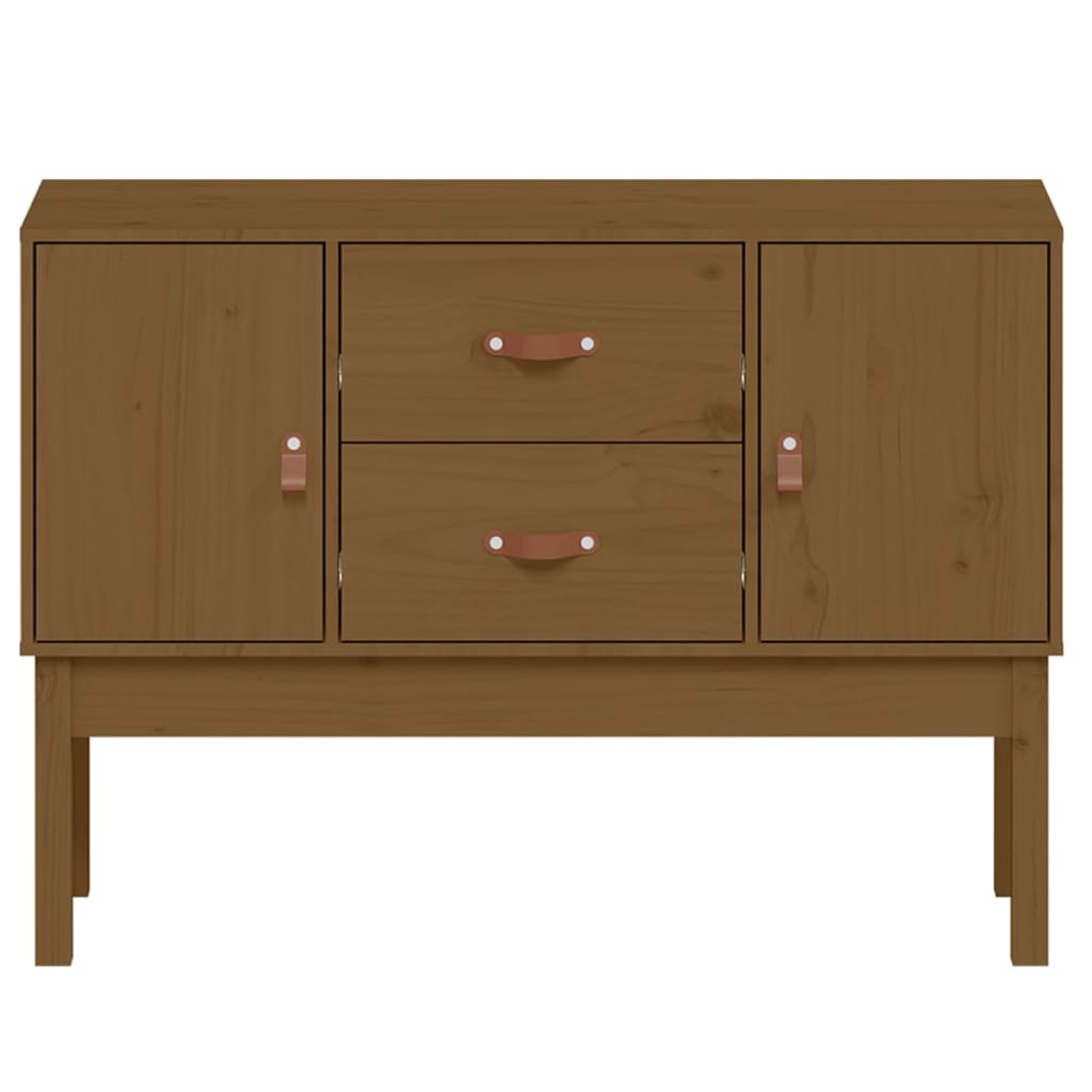Sideboard 110X40X78 Cm Solid Wood Pine