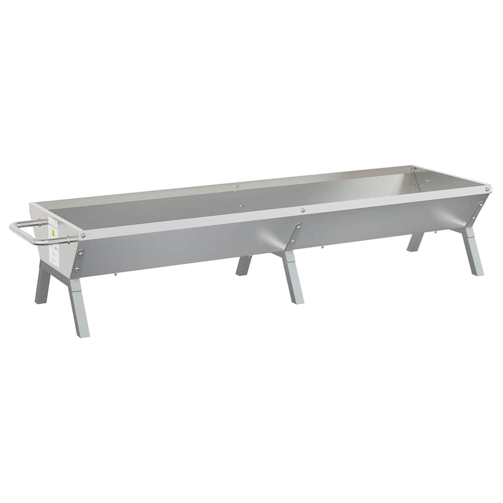 Automatic Barbecue Grill And Tray Set Stainless Steel