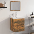 3 Piece Bathroom Furniture Set Engineered Wood