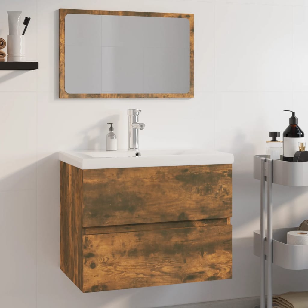 Bathroom Furniture Set | , White | Engineered Wood | Medium