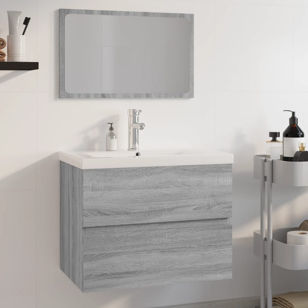 Bathroom Furniture Set | , White | Engineered Wood | Medium