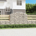 Arched Gabion Basket Galvanised Iron