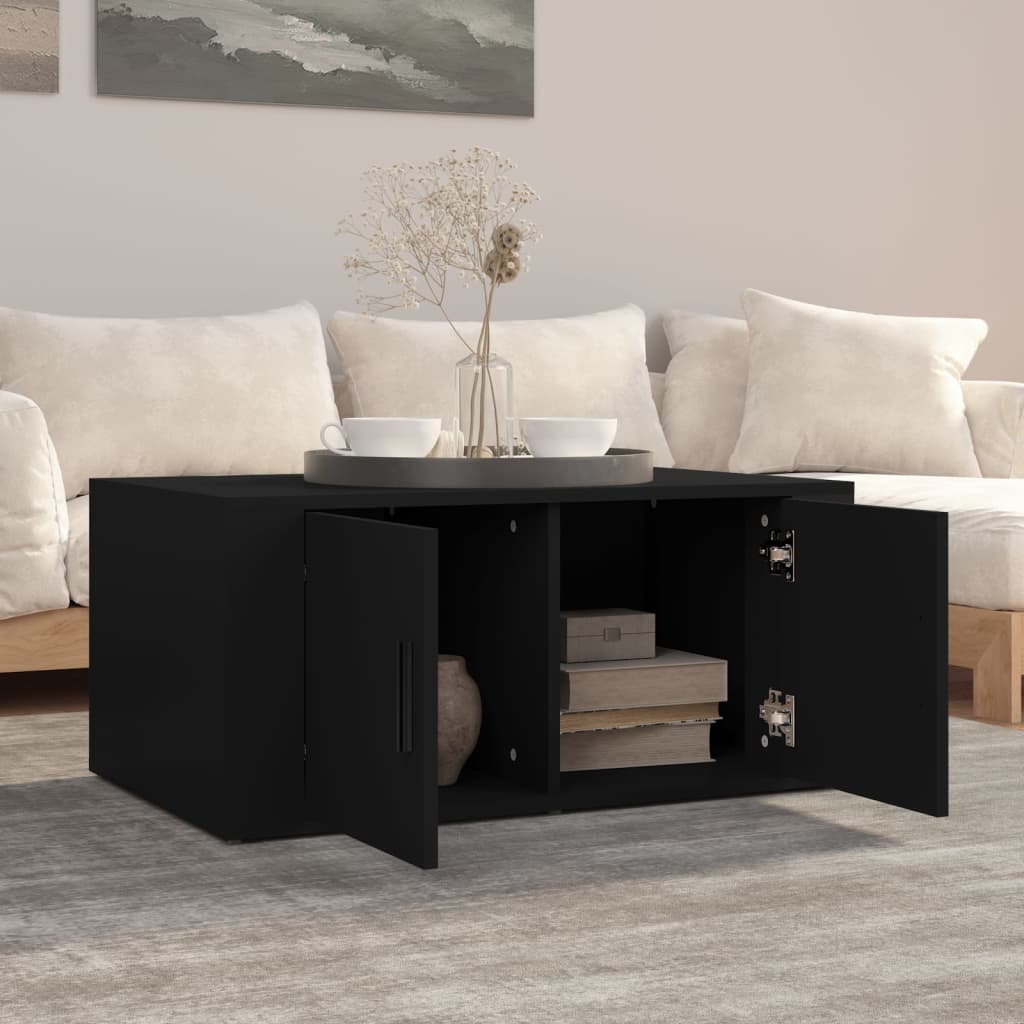 Coffee Table 80X50X36 Cm Engineered Wood