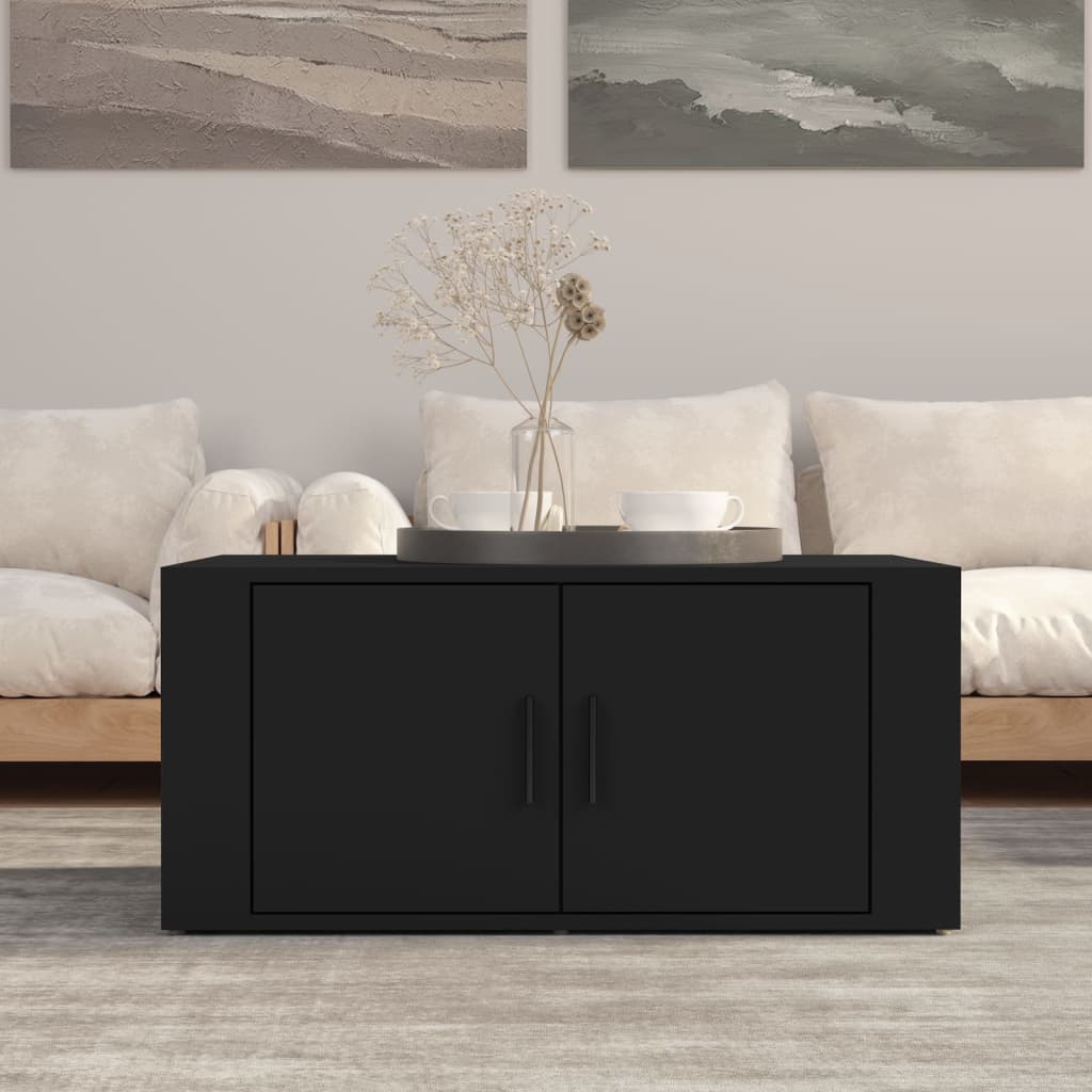 Coffee Table 80X50X36 Cm Engineered Wood