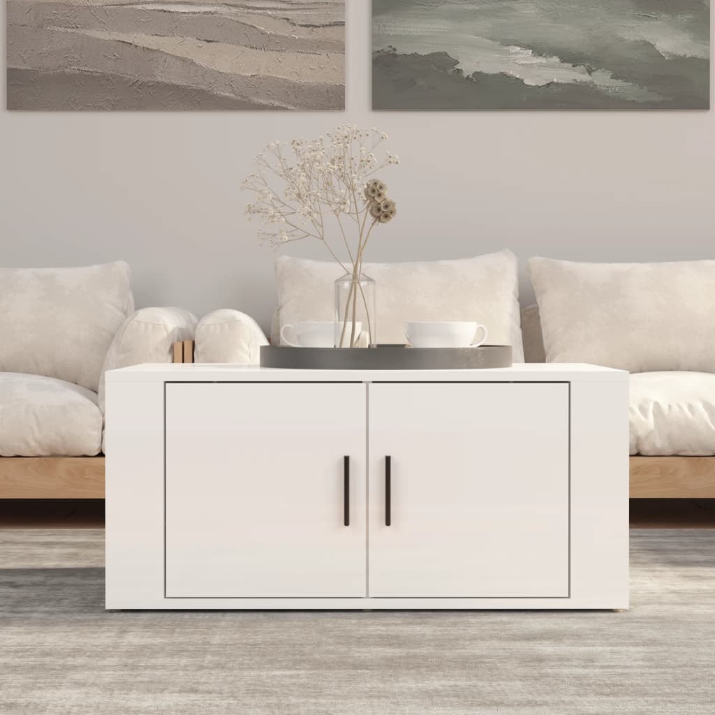 Coffee Table 80X50X36 Cm Engineered Wood