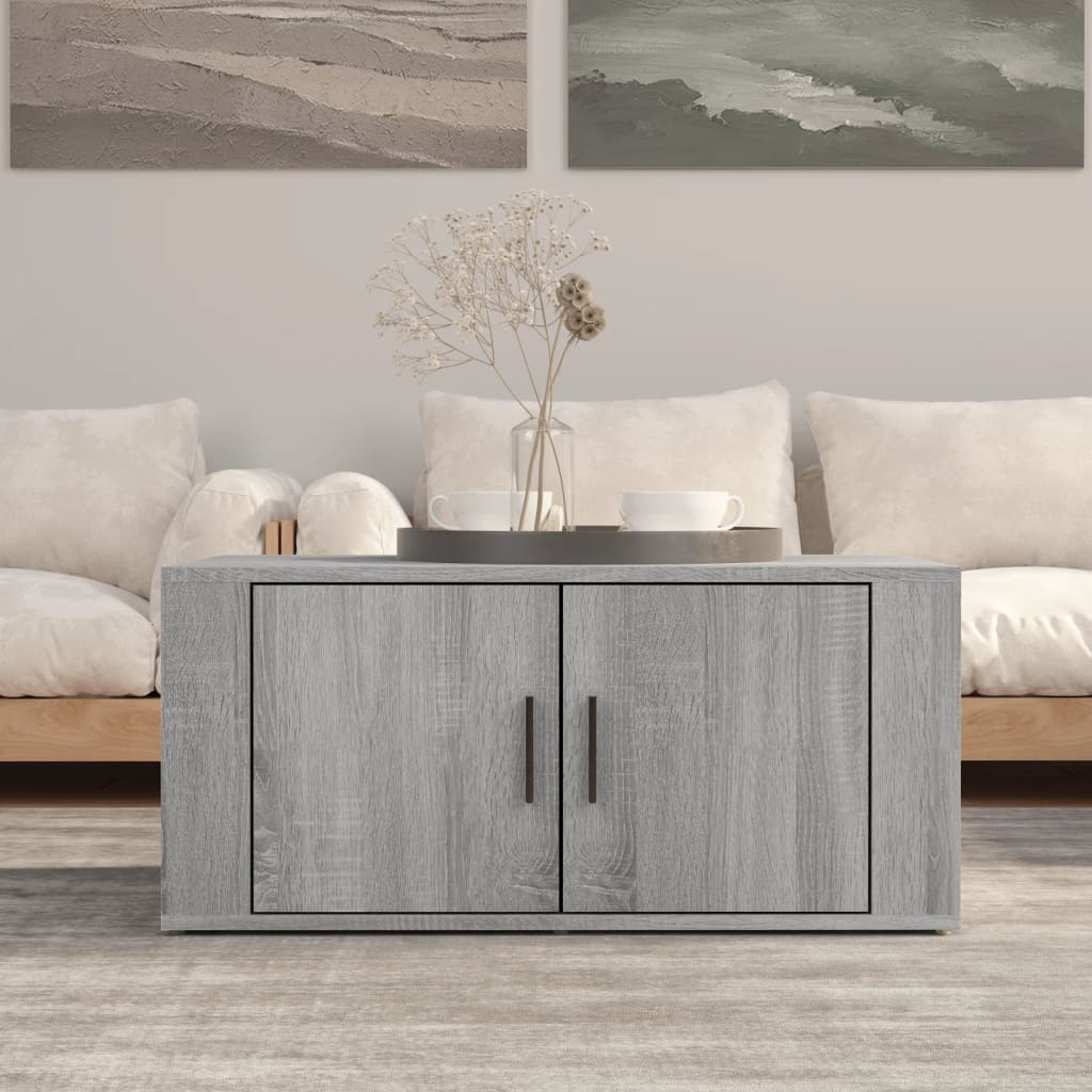 Coffee Table 80X50X36 Cm Engineered Wood