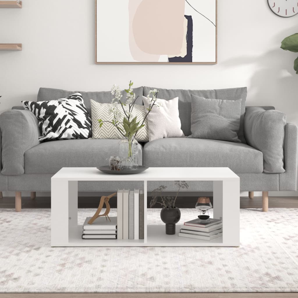 Coffee Table 100X50X36 Cm Engineered Wood - Model 816520