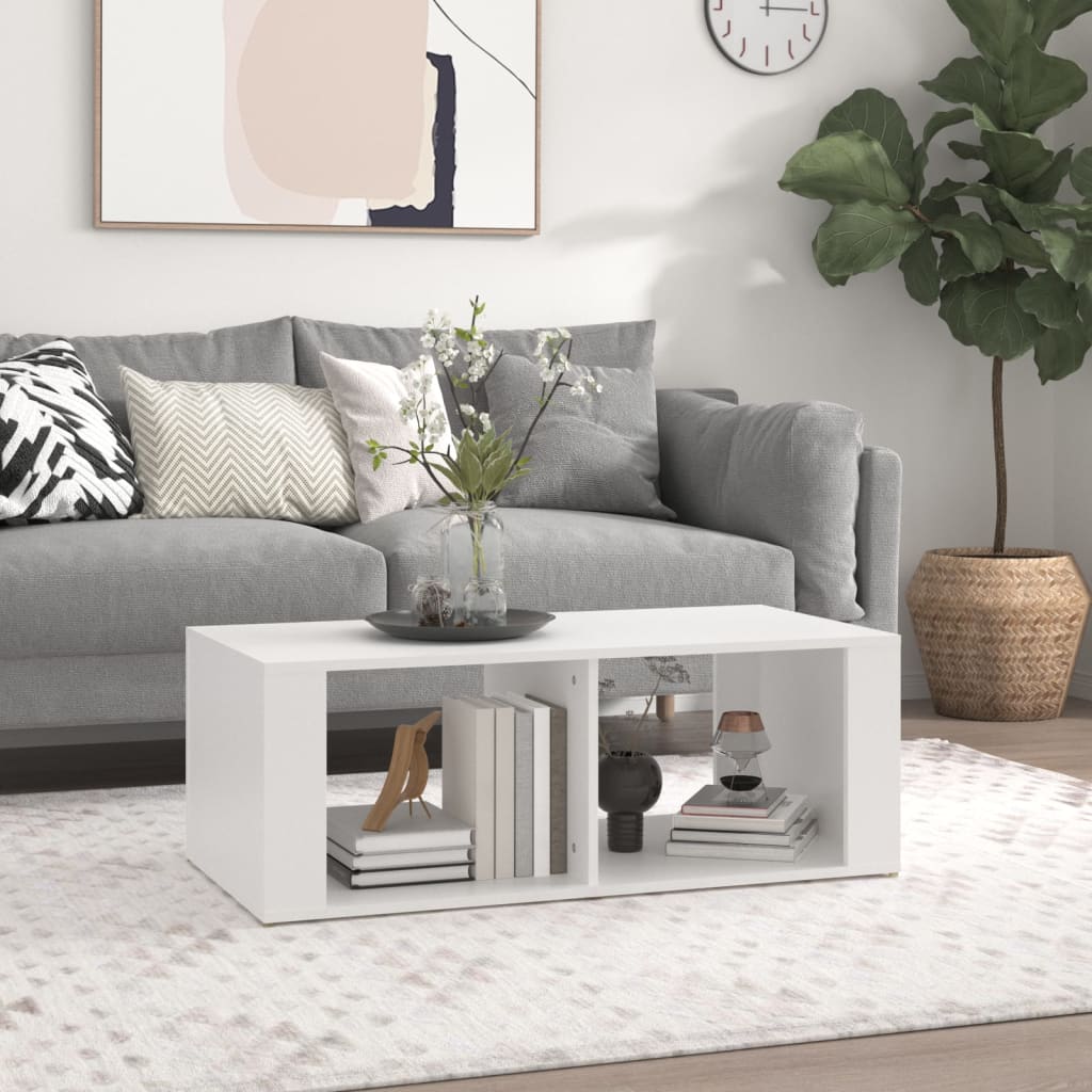 Coffee Table 100X50X36 Cm Engineered Wood - Model 816520
