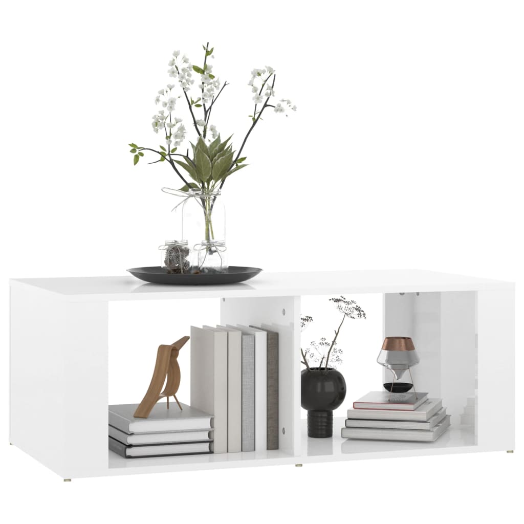 Coffee Table 100X50X36 Cm Engineered Wood - Model 816520