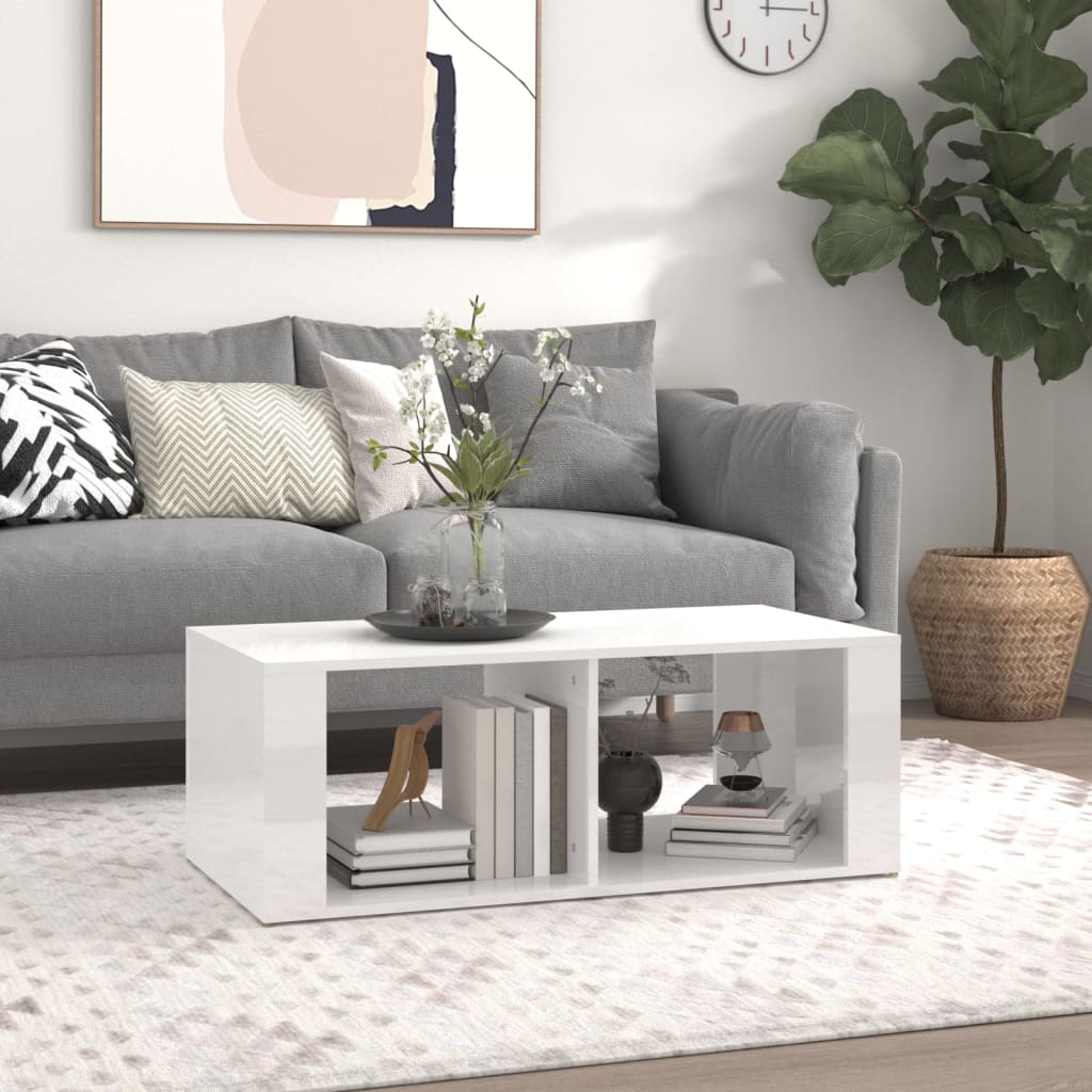 Coffee Table 100X50X36 Cm Engineered Wood - Model 816520
