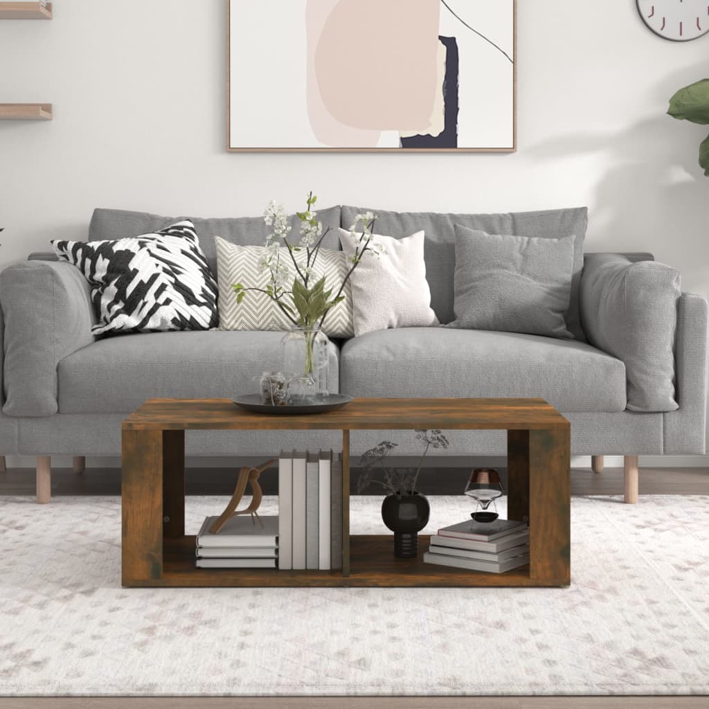 Coffee Table 100X50X36 Cm Engineered Wood