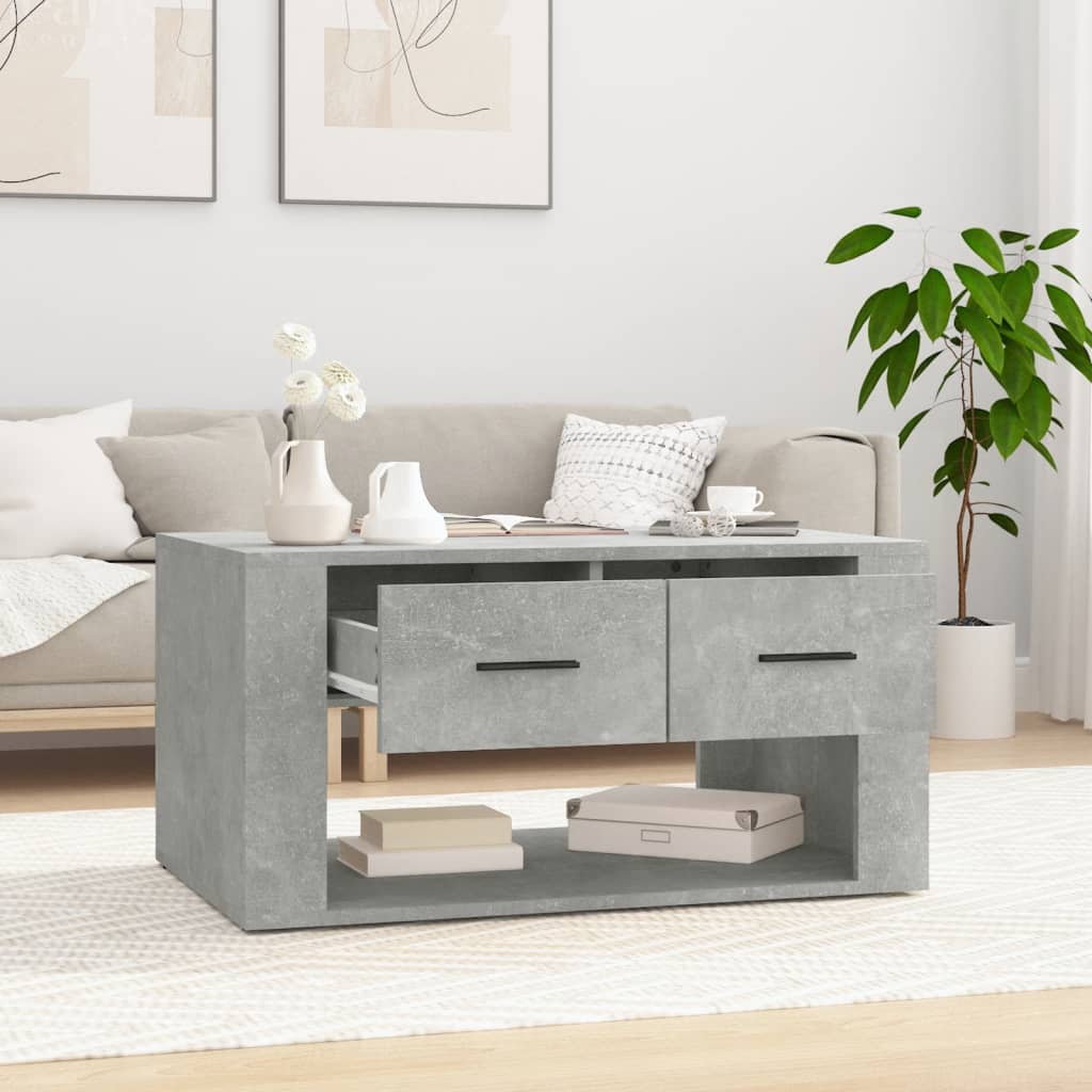 Coffee Table 80X50X40 Cm Engineered Wood