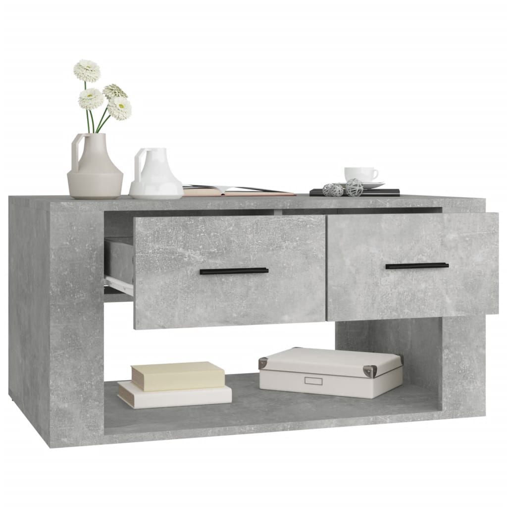 Coffee Table 80X50X40 Cm Engineered Wood