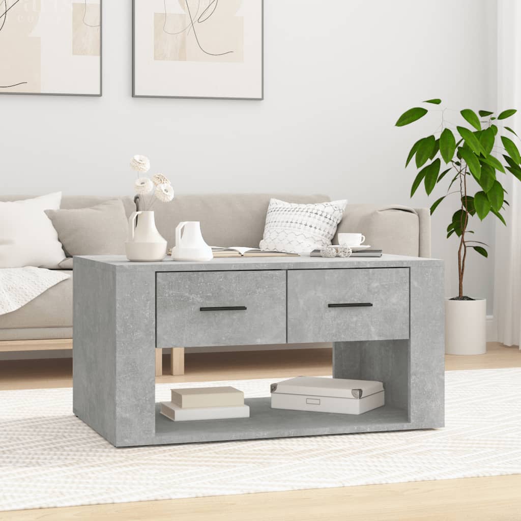Coffee Table 80X50X40 Cm Engineered Wood