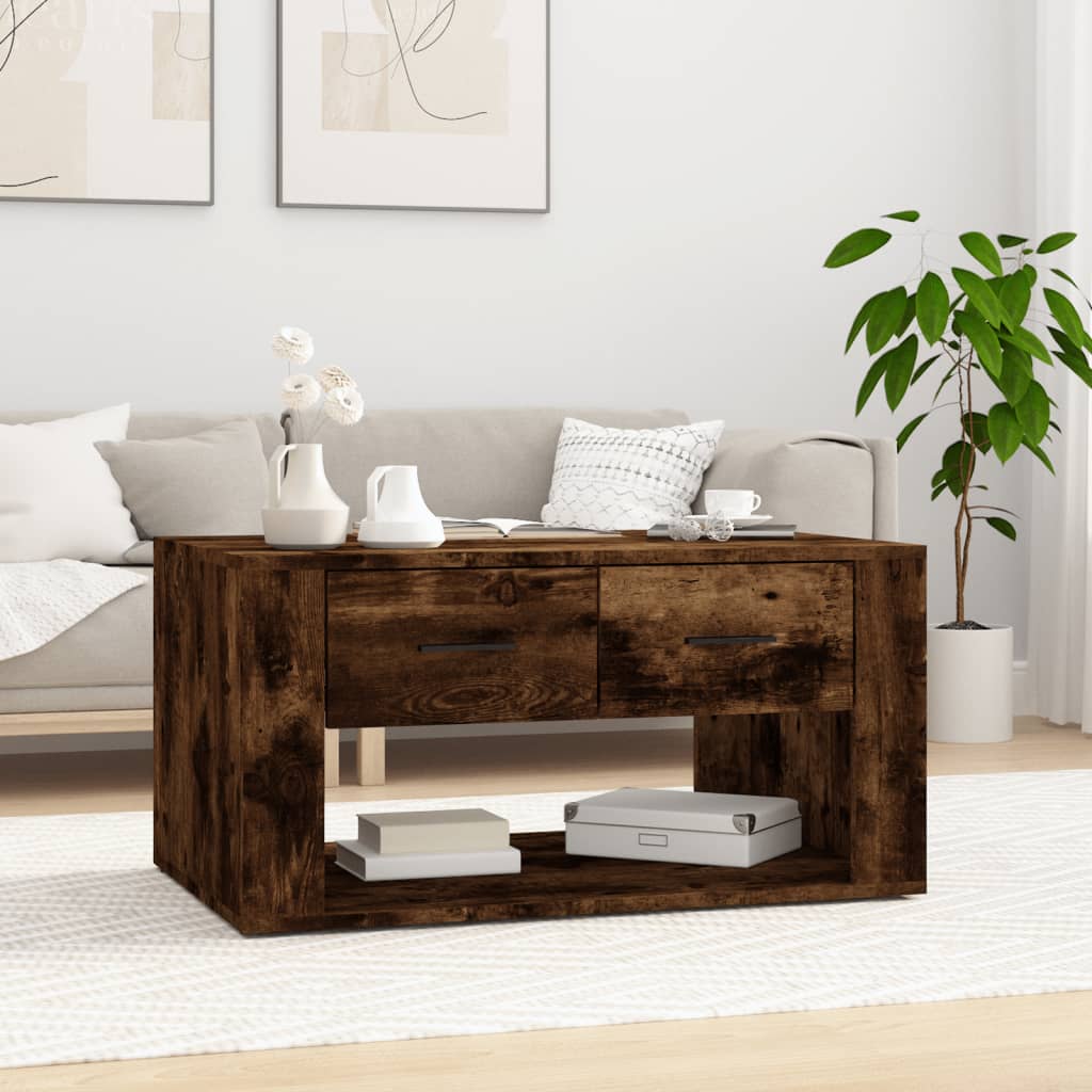 Coffee Table 80X50X40 Cm Engineered Wood