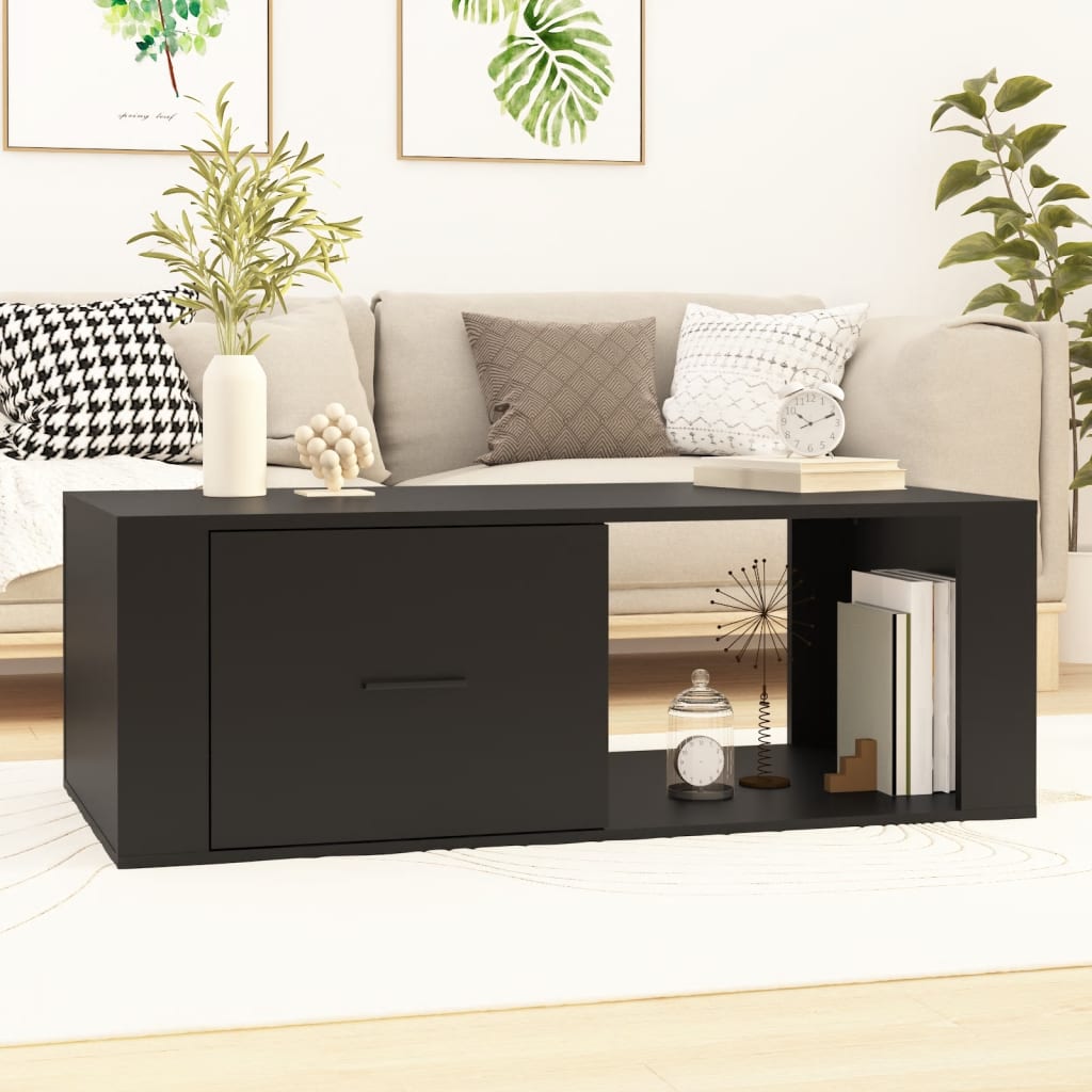 Coffee Table 100X50.5X35 Cm Engineered Wood