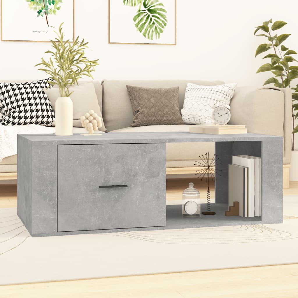 Coffee Table 100X50.5X35 Cm Engineered Wood