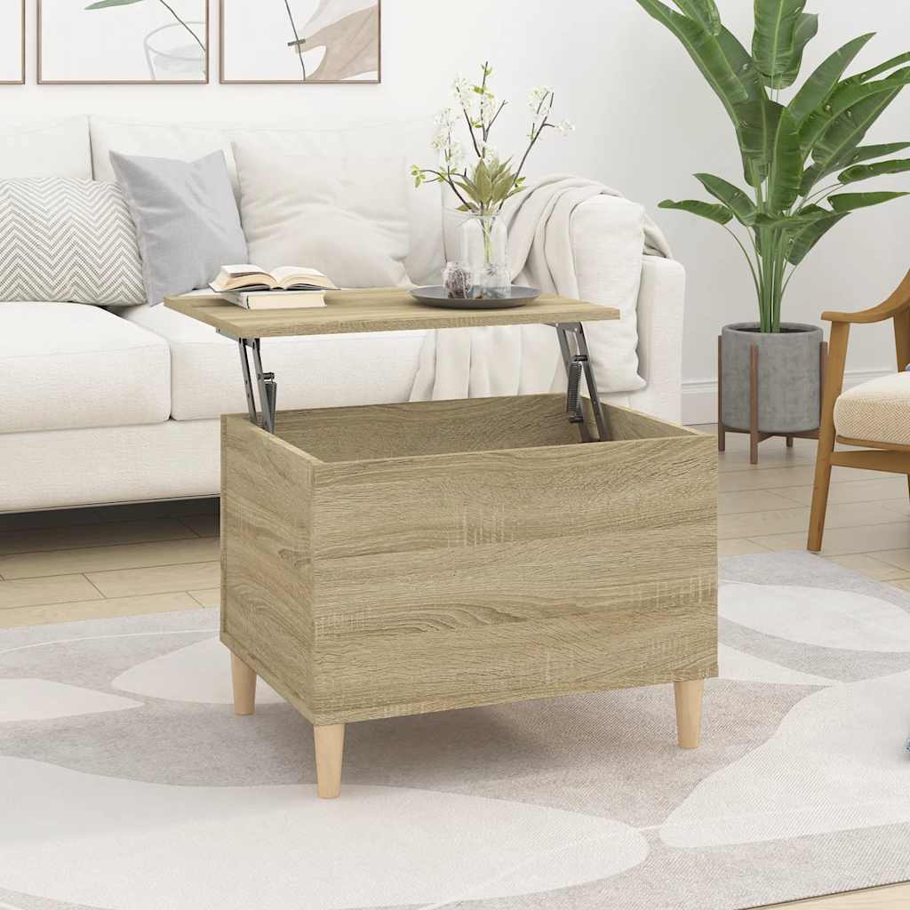 Coffee Table 90X44.5X45 Cm Engineered Wood