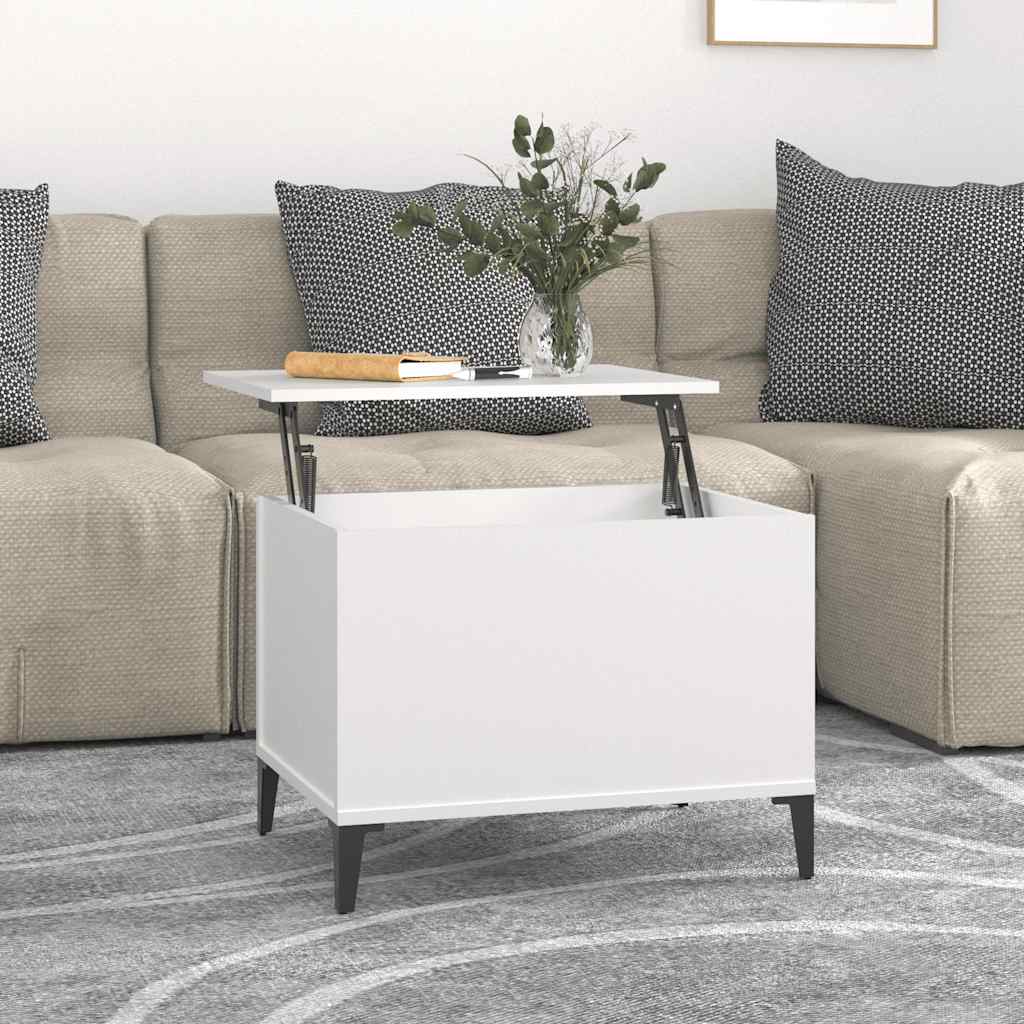 Coffee Table 60X44.5X45 Cm Engineered Wood
