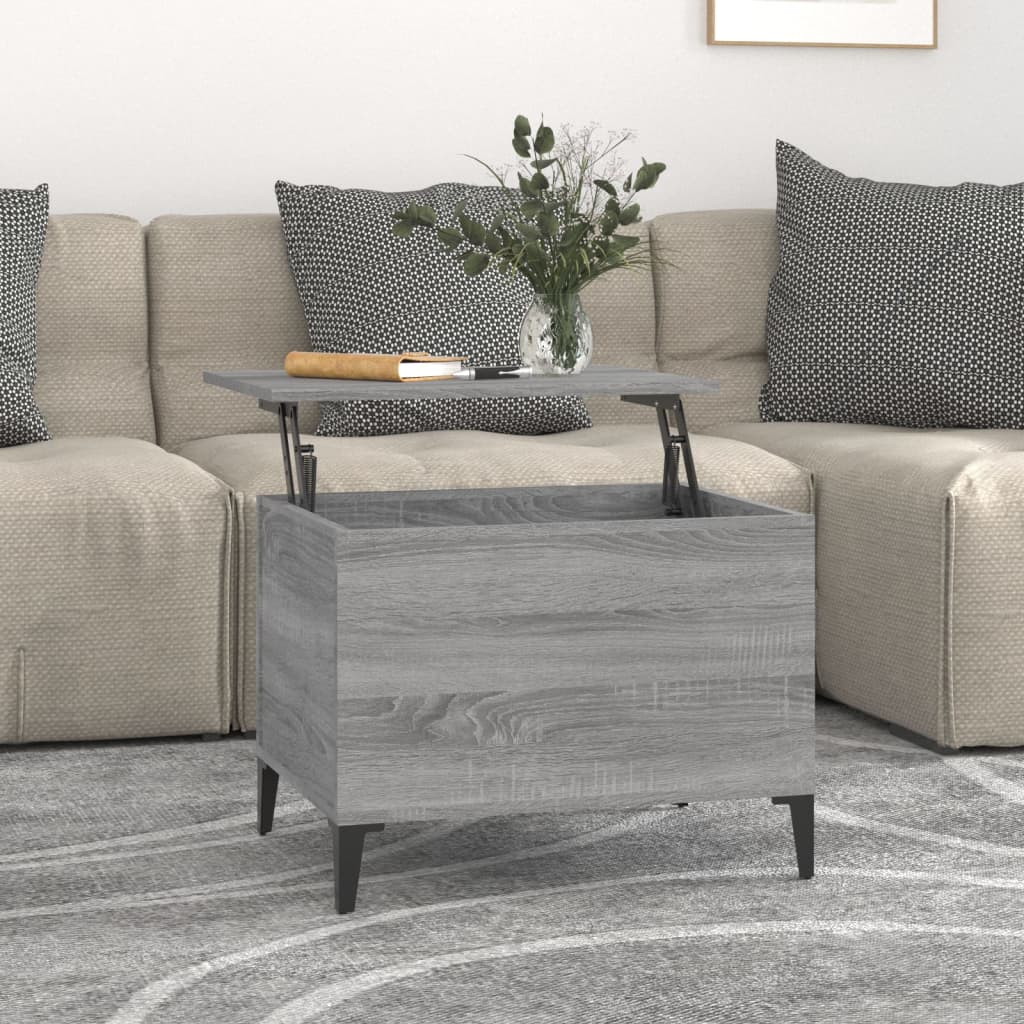 Coffee Table 60X44.5X45 Cm Engineered Wood