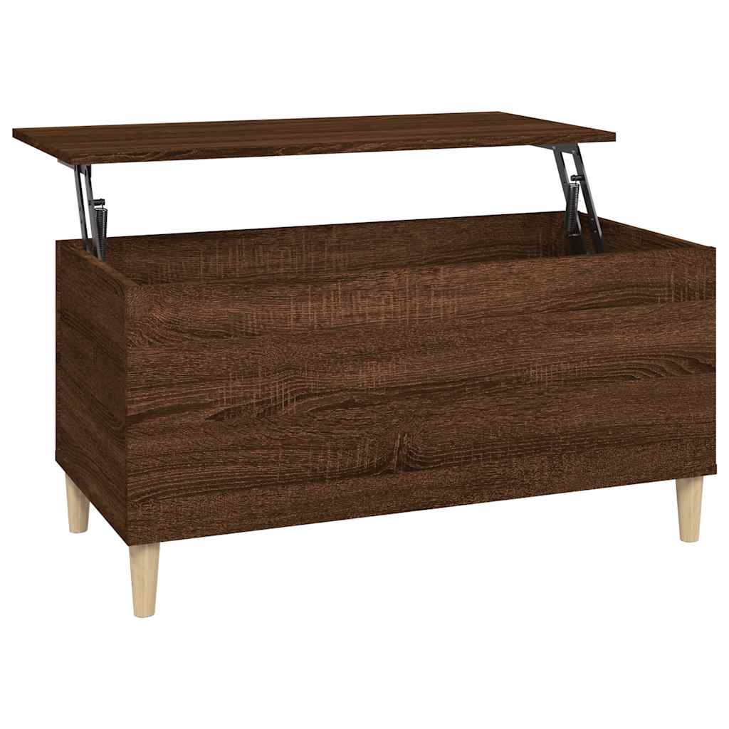 Coffee Table 90X44.5X45 Cm Engineered Wood