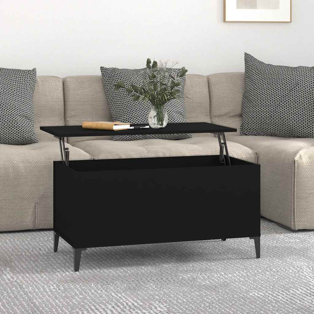 Coffee Table 60X44.5X45 Cm Engineered Wood