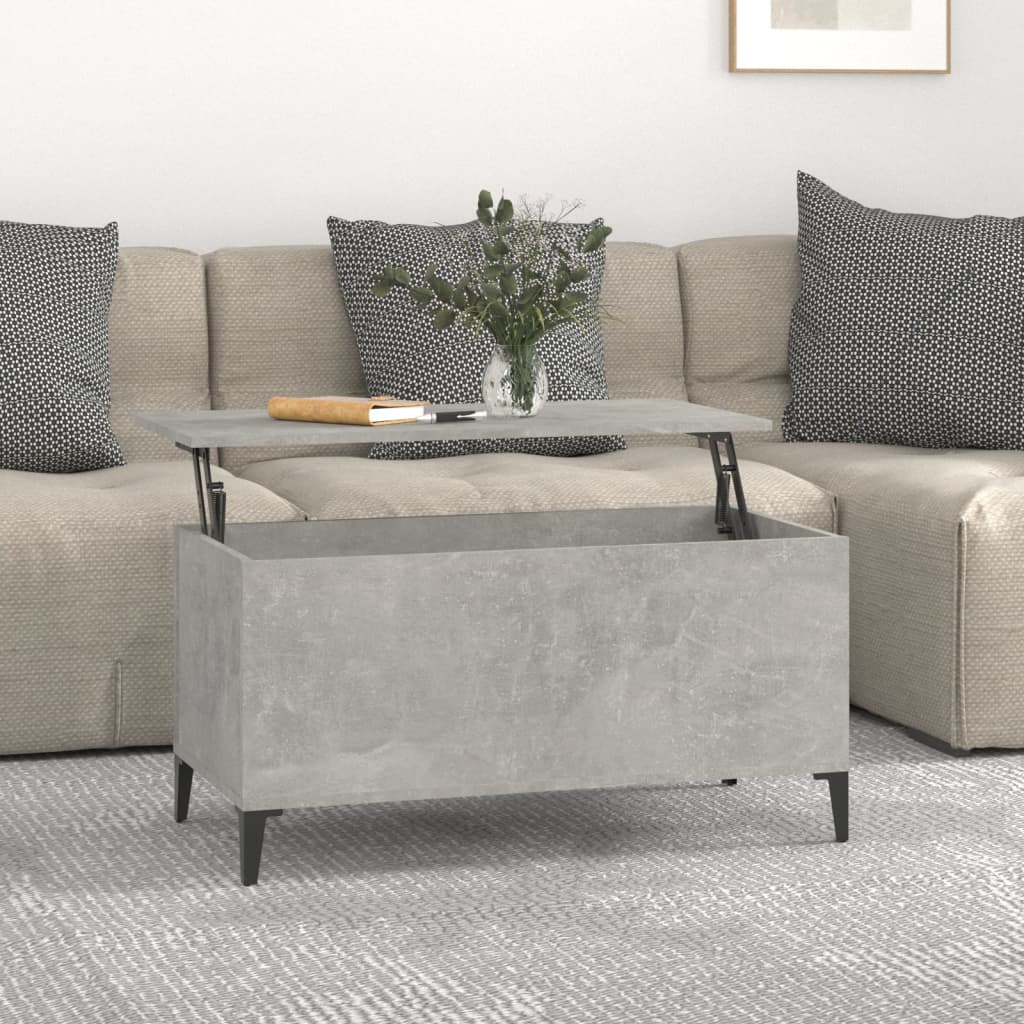 Coffee Table 60X44.5X45 Cm Engineered Wood