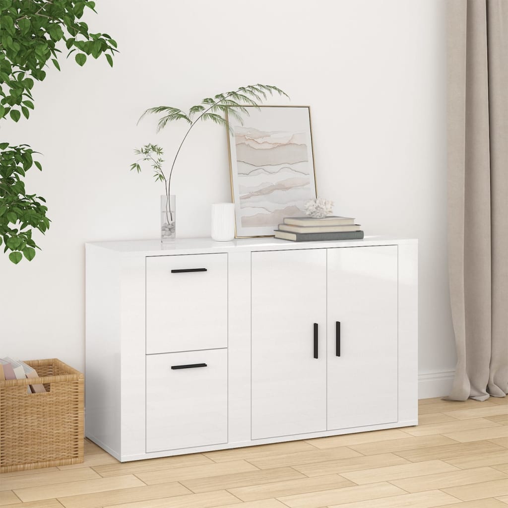 Sideboard 100 X 33 X 59.5 Cm Engineered Wood