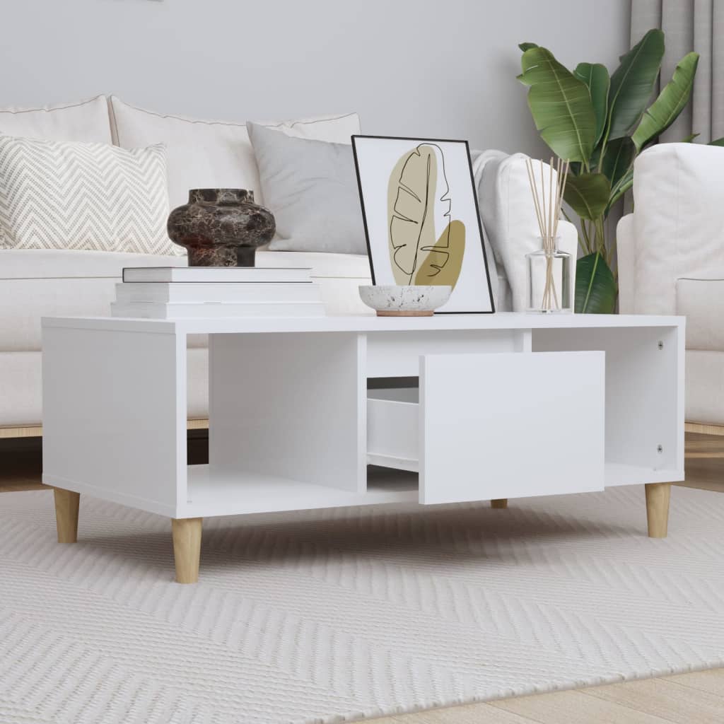 Coffee Table 90X50X36,5 Cm Engineered Wood