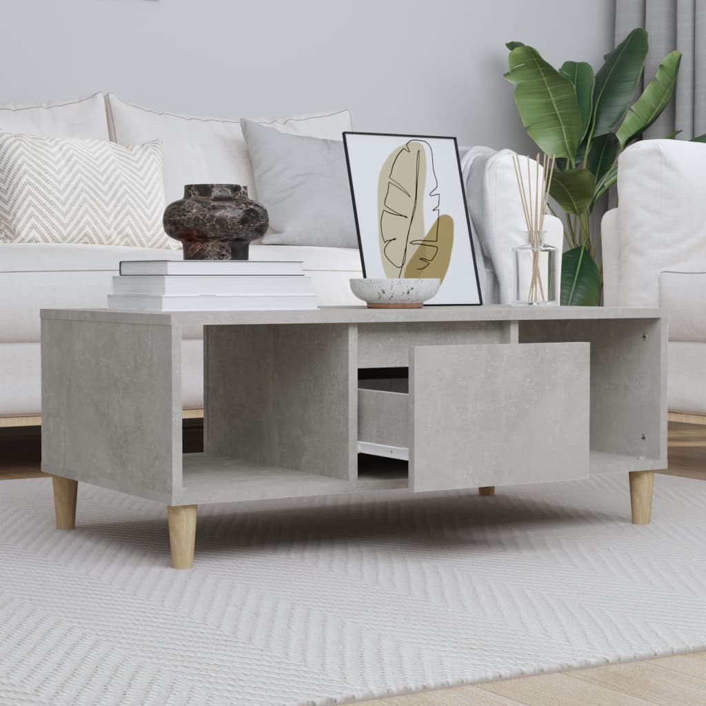Coffee Table 90X50X36,5 Cm Engineered Wood