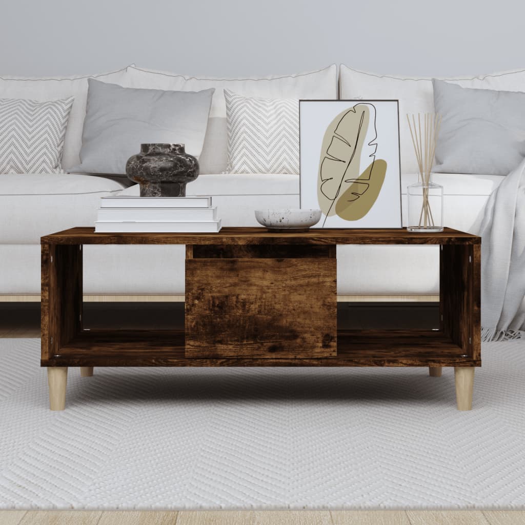 Coffee Table 90X50X36,5 Cm Engineered Wood
