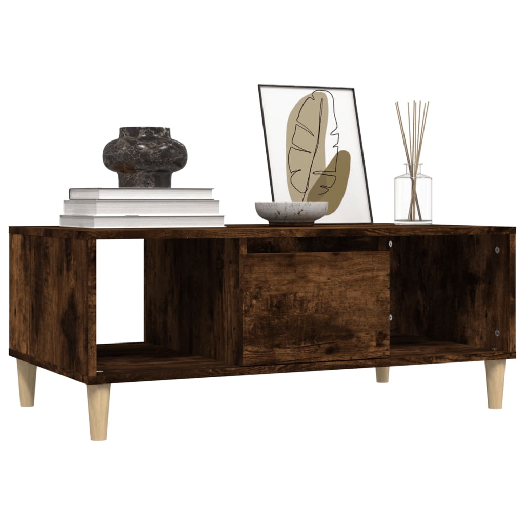 Coffee Table 90X50X36,5 Cm Engineered Wood