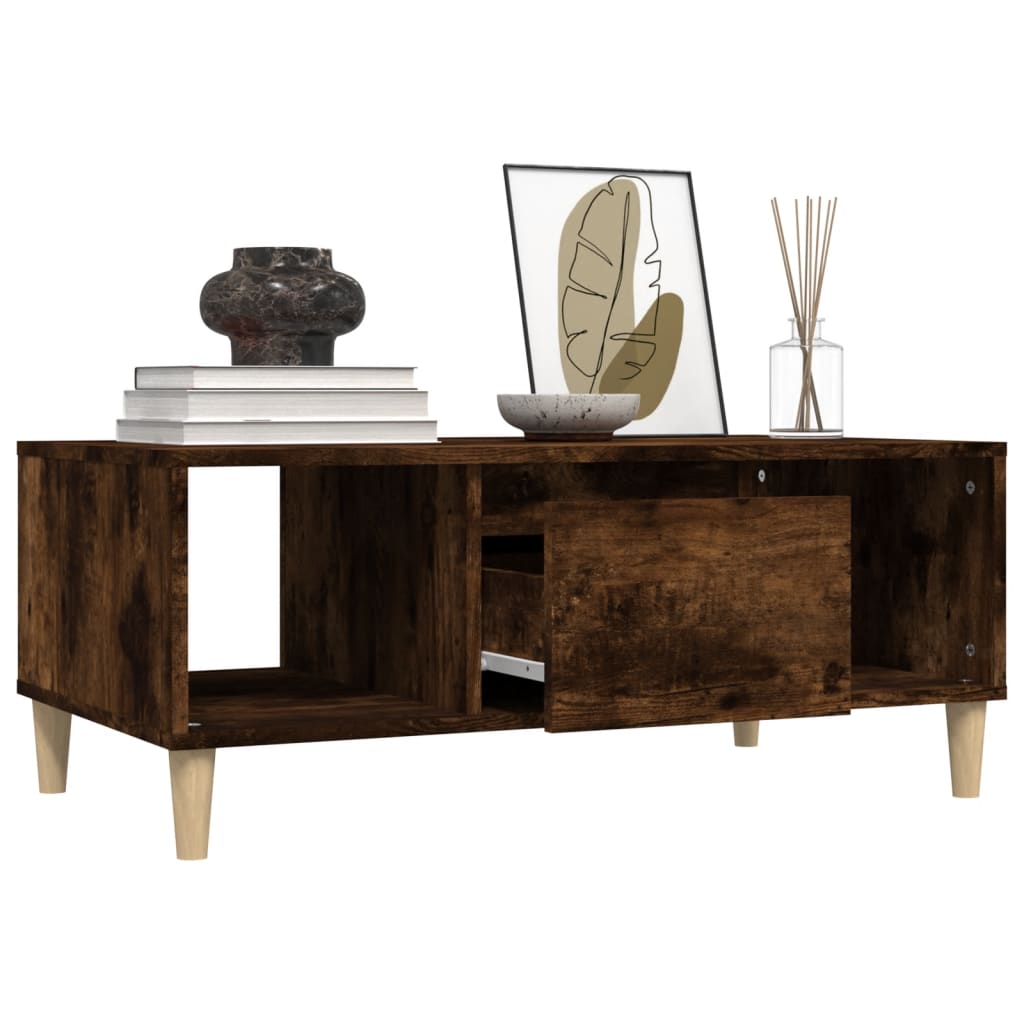 Coffee Table 90X50X36,5 Cm Engineered Wood