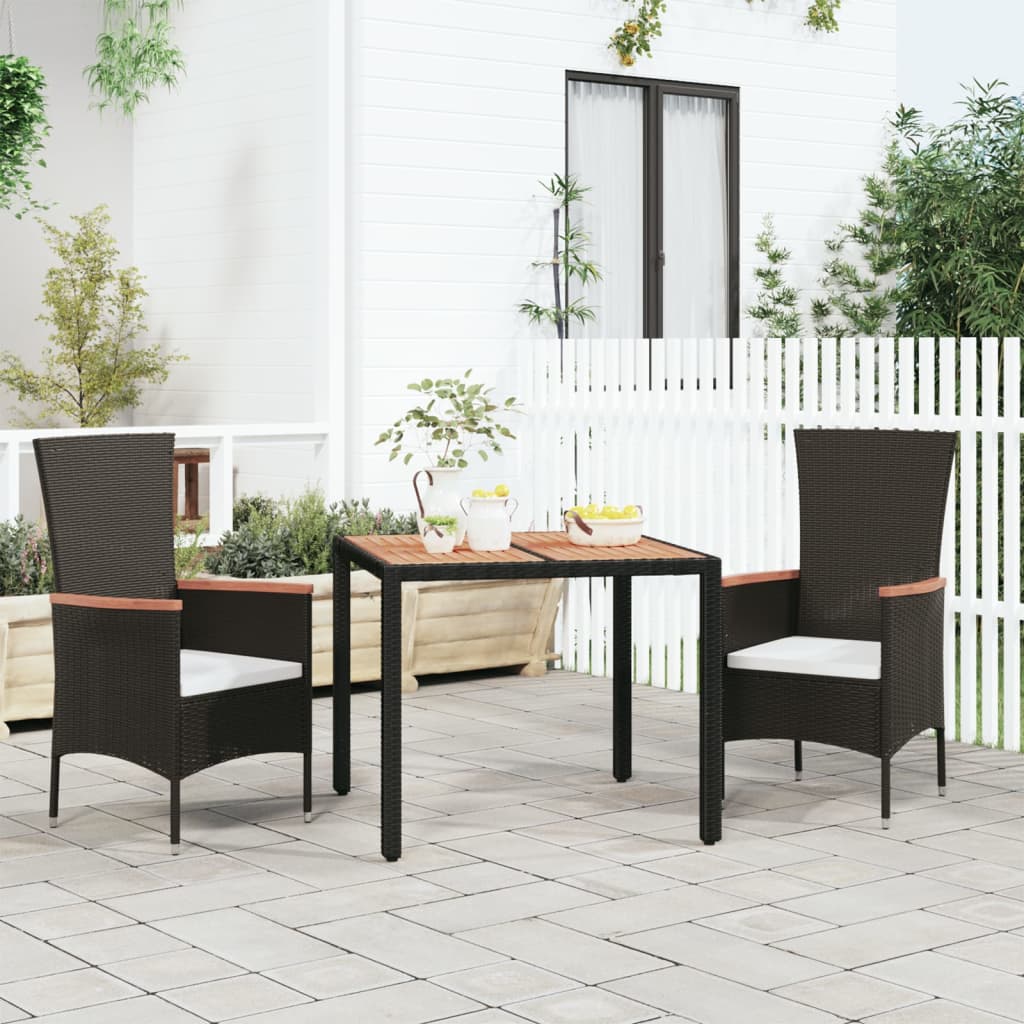 Garden Table With Top Poly Rattan