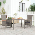 Garden Table With Top Poly Rattan