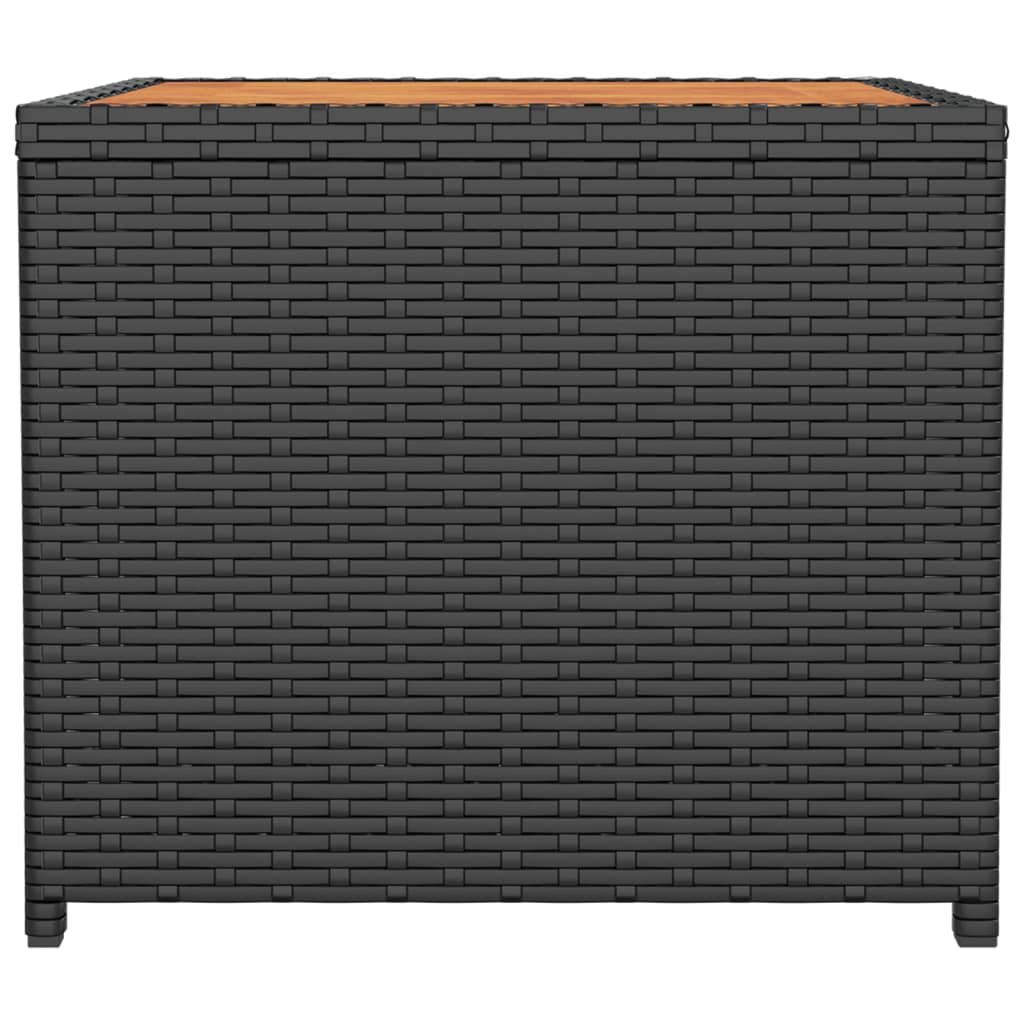 Outdoor Table Poly Rattan Coffee Garden Patio Side 45X45X40Cm Beige Black Grey 4