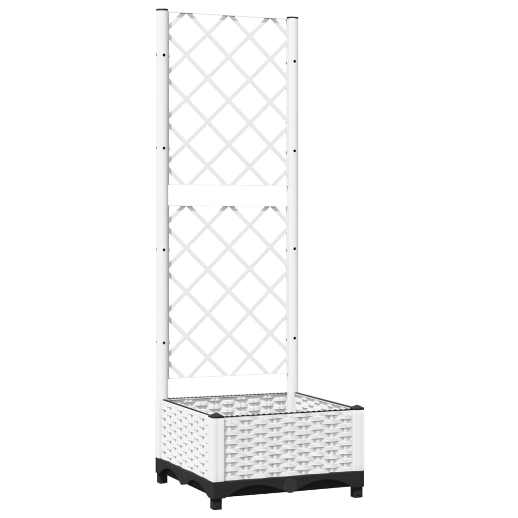Garden Planter With Trellis Pp