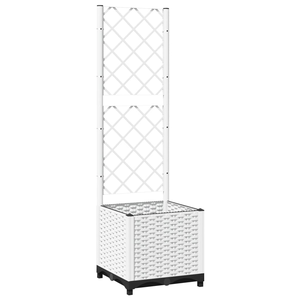 Garden Planter With Trellis Pp